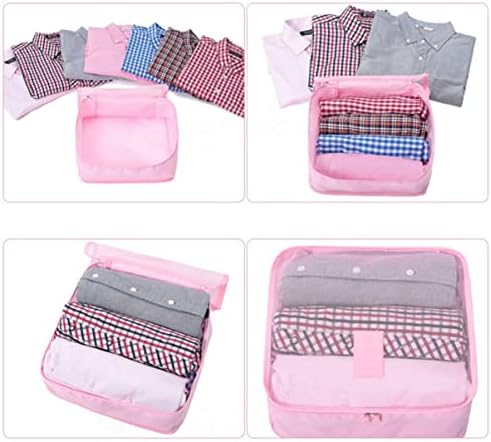 Valiclud Roupas Bolsas de armazenamento Roupas Bolsas de armazenamento 18pcspacking Ing Cubos de bagagem Sacos de roupa Sistema