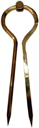 Bênção de bronze: divisores marinhos usados ​​para medir - desenho - bronze - com tampa da caixa - marítima / náutica