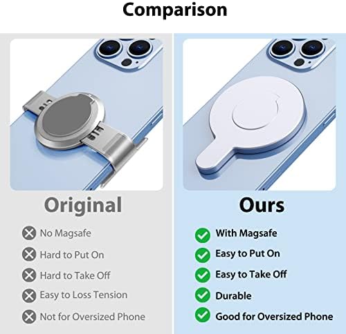 DJI Planejista de suporte do anel magnético - para magsafe dji om 6 / om 5 / om 4 / om 4 se montagem de montagem compatível