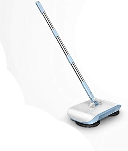 Pista de palha Cleapeing Sweeper 360 Hand Push Broom Sweeper Non Electric for Tile, mármore e madeira