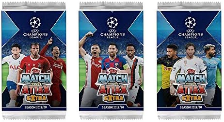 Match Attax 2019-20 Topps Extra Liga dos Campeões - MEGA TIN