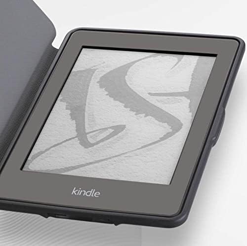 Case para o Kindle Paperwhite antes de 2018 - Capa inteligente de couro PU se encaixa apenas em paperwhite antiga antes de 2018 - Flores