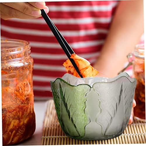 Recipientes de jarra de picles japoneses com tampas de picles chineses recipiente transparente recipiente chinês churrasqueira molho