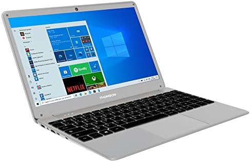 Thomson Laptop Neo 14, 14 polegadas, Intel Core i3, 4 GB de RAM, armazenamento de 128 GB, Windows 10 - prata, reformado como novo
