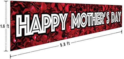 Grande Feliz Dia das Mães Banner, Decorações do Dia das Mães, Feliz Fundo do Caso -Caso do Dia das Mães, Festas