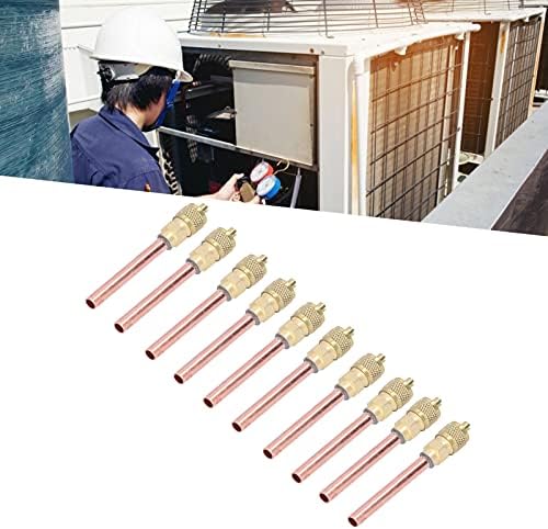 Válvula de acesso ao serviço, 2,95 de comprimento de 10 válvulas de acesso a preenchimento de bronze e cobre para serviço