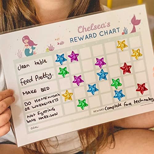 1620 pacote, 6 cores, adesivos de estrela pequenos holográficos para crianças recompensa, gráfico de comportamento, suprimentos