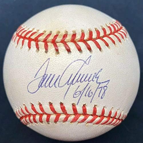 Tom Seaver 16/06/78 Baseball assinado PSA NH No Hitter Reds - bolas de beisebol autografadas