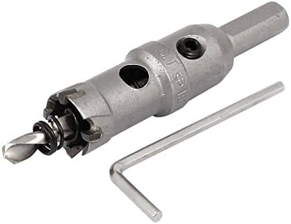 Aexit 19mm de serra de orifício de corte e acessórios DIA 10mm Hurragh oroh serra Twist Drill Bit Ferring Tool W serras de buraco na chave