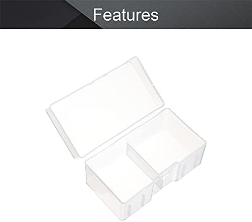 Bettomshin 12 x 9V Battery Storage Case Organizer Box Transparent