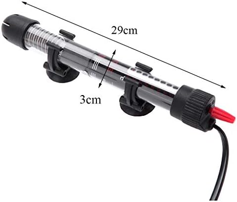 Llryn Aquário Aquário Sistema de termostato Tanque de peixes Haste de aquecedor de água ajustável Fácil de usar, seguro e preciso temperatura ajustável