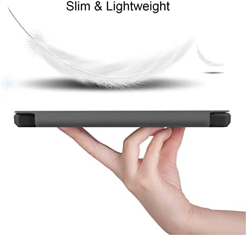 Caso de capa Slim Case compatível com Kindle Paperwhite, TPU Caso de couro Slim Protetor