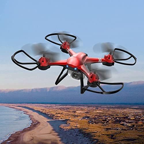 Ujikhsd Mini Drone com câmera, drone dobrável FPV 4K para crianças e iniciantes, quadcopter com voo de trajetória, flip