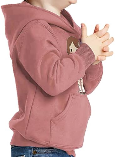 Hoodie de pulôver de criança fofa para menina - linda esponja com capuz - capuz de arte para crianças
