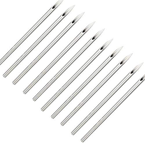 BodyJewelryOnline Line Piercing agulha, quantidade: 25 peças, espessura: calibre 20, material: aço cirúrgico esterilizado