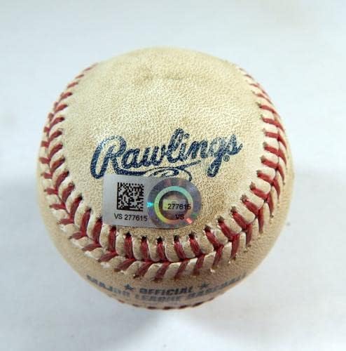 2021 San Francisco Giants Pit Pirates Game usou Baseball Anderson Ruf Foul - Game Usado Baseballs