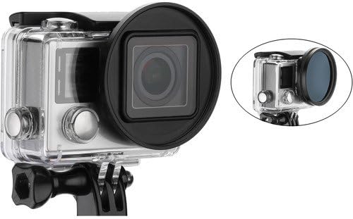 Montagem de filtro Revo 52mm para o alojamento padrão da GoPro Hero3+/Hero4