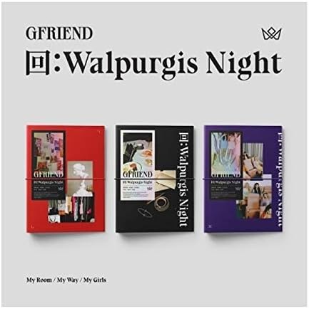 Gfriend 回: walpurgis noite 3rd álbum 3 version cd+60p Photobook+24p Lyrics+16p Mini Book+1p Photostand+Card Pop-Up 1p