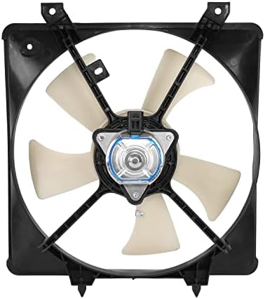 [Lado esquerdo] BP4W15025 Conjunto do ventilador de resfriamento de radiador de fábrica compatível com Mazda MX-5 Miata 1999-2005,