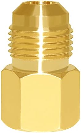 Adaptador de gás de acoplamento de tubo de bronze joywayus