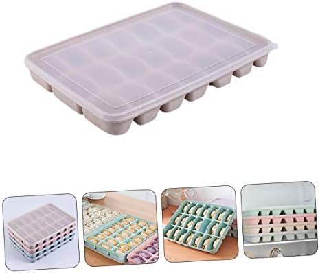 Caixa de bolsas de caixa alipis 1pc com tampa de lata de lixeiras para caixas de organização de geladeira com tampas