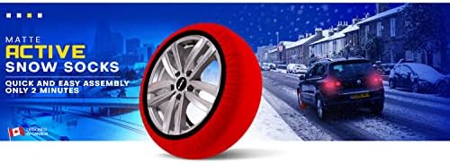 Meias de neve de pneus de carro premium para série de neve têxteis da série extrapropora de inverno para Ford Bronco