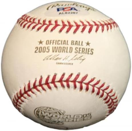 Roger Clemens assinou 2005 WS Baseball autografado Astros PSA/DNA AL82287 - Bolalls autografados