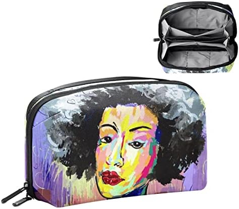 Bolsa de cosméticos para mulheres, adoráveis ​​sacos de maquiagem à prova d'água, viagens de bolsas de higiene feminina