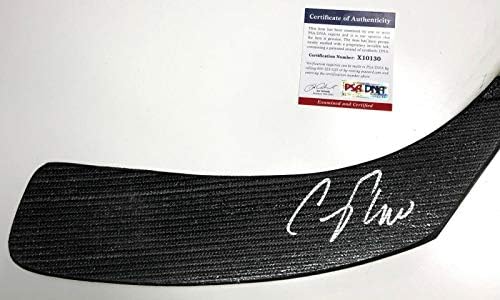 Corey Perry assinou o tamanho completo do hóquei stick coA PSA/DNA X10130 Estrelas de pato - Sticks NHL autografados