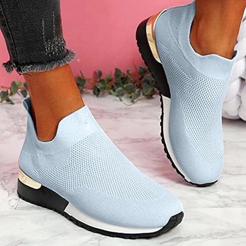 Tênis massbird para mulheres sapatos de caminhada respira tênis esportivo de tênis respirável deslize em sapatos esportivos tênis