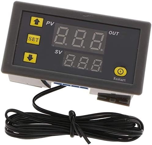 Zym119 W3230 Controlador de temperatura do relé digital 50 ~ 120 ° C Termostato 12V 20A placa de circuito