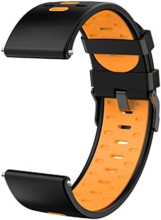 Tiras de silicone de 22 mm Otgkf para Suunto 9 pico ao ar livre esportam relógio inteligente Breathable para a pulseira de banda