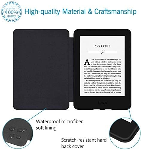 Todo -Poderoso Kindle Oasis Caso segura para água - Capa inteligente de couro PU premium com recurso de vigília de sono automático