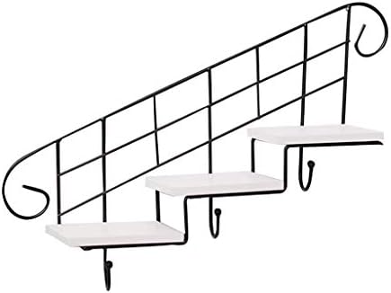 Jydqm Modern Função Multi -Função Placada de Função Montada com Parede Sem Puntar escadas Parede de parede pendurada Flor Stand