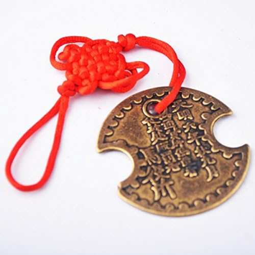 Feng shui nanbu riqueza bloqueio de moeda amuleto + um free fengshuisale vermelha stracelet sku: y1005