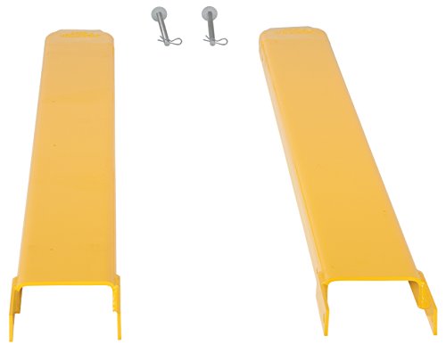 Vestil Fe-6-66-P extensões de garfo, estilo pino, 66 l x 6 W, amarelo