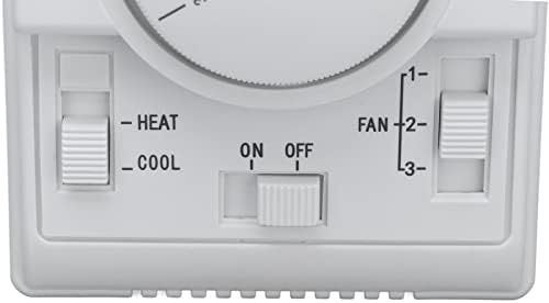 110 a 220V Central Air Conditioning Termostato Resfriamento e aquecimento de 2 vias Controle mecânico Termostato do comutação