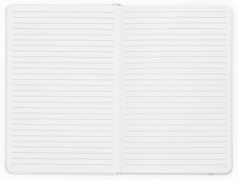 Arte do minimalismo, diário de caderno de capa dura premium, tamanho X-Large, Mestre A4 8.3 x 11,4, 186 páginas numeradas, bolso reforçado, marcador de fita, papel extra-refogado por tinta de 120gsm