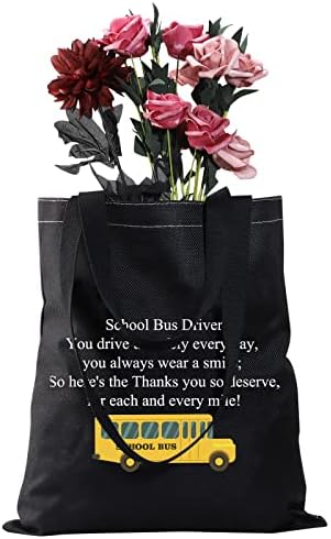 CMNIM Obrigado Presentes de ônibus para motorista para mulheres do motor de ônibus escolar Presentes de apreciação para o motorista