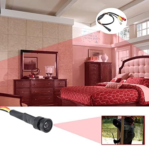 Vanxse CCTV Mini Security Camera HD 1,8mm 120 graus angular 1000tvl Pipe Snake Hidden Mini CCTV Câmera de vigilância