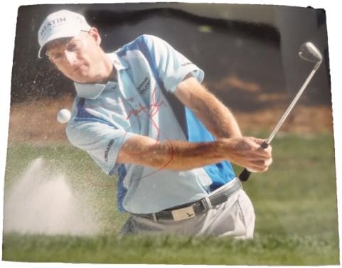 Jim Furyk autografou o PGA 11x14 com prova, imagem de Jim assinando para nós, PSA/DNA autenticado, Campeonato de Masters, PGA Championship,