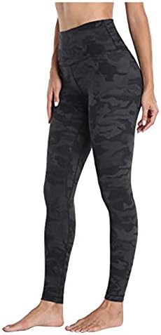 Yalfjv Yoga Pants Cintura alta com bolsos para mulheres Alongamento de ioga Leggings Fitness Export Sports Comprimento completo