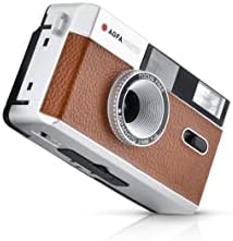 Câmera fotográfica reutilizável agfaphoto 35mm marrom