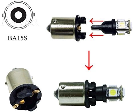 PA LED X1 T10 168 194 Transform 1156 Ba15S Base Base Socket