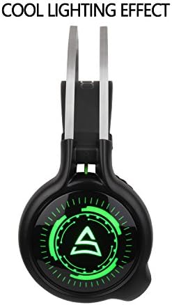 SUPSOO 3,5mm Surround Stereo Wired PS4 Gaming fone de ouvido sobre fones de ouvido com cancelamento de ruído de controle de volume de revolução do microfone para PC / Mac / Xbox One