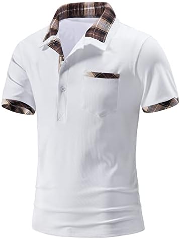 Camisas pólo para homens, masculino de tênis de tênis de tênis de golfe de golfe masculino masculino tampos esportivos casuais