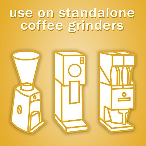 Urnex Grindz Professional Coffee Brinder Cleaning Tablets, 3 pacotes de uso único