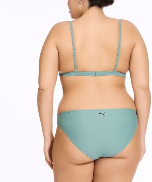 Triângulo feminino Puma Bikini Top & Bottom Swimsuit Set