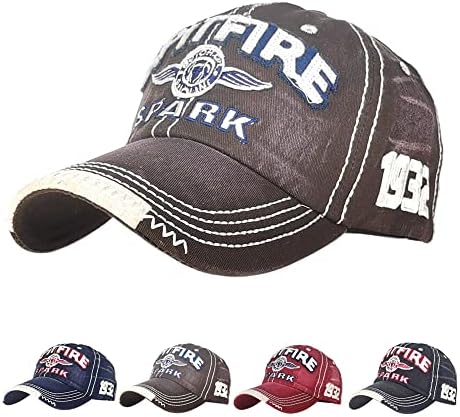 Americana Vintage Spitfire Spark 1932 Bordado Cap Hat Hat Ball Ball Cap boné de beisebol Tamanho ajustável para homens e mulheres