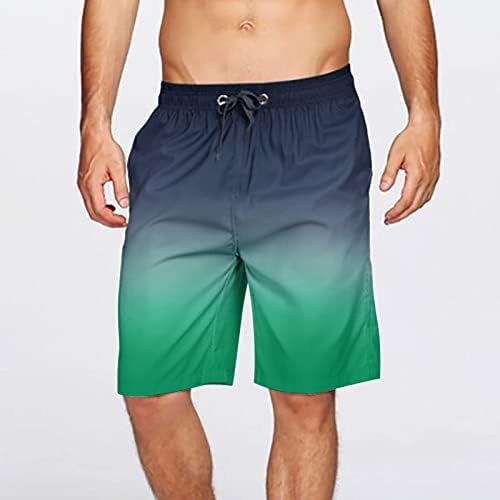 Shorts para homens shorts soltos ajuste 3d impressa shorts de praia vintage com bolsos com conforto elástico na cintura